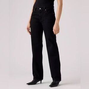 Levi's Premium 501 90s black acid wash jeans 29x32 EUC